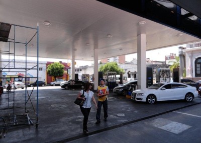 En pleno trabajo