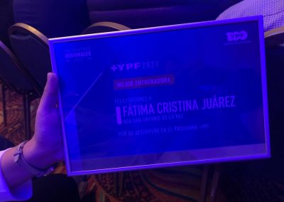 +YPF - Mejor entrenadora Fatima - SA de la Paz